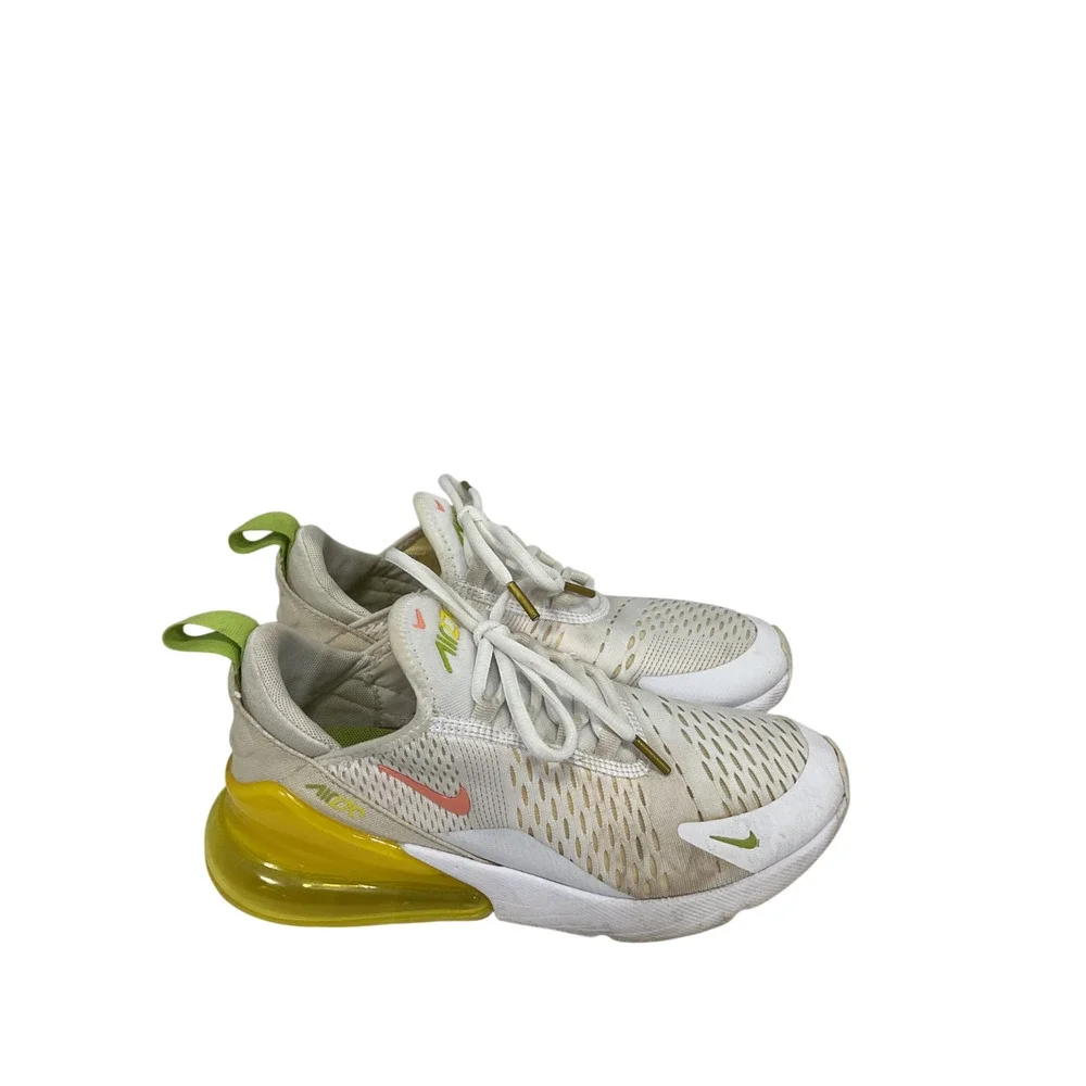 Nike Lightweight White Air Max 270 Sneakers Size 7 - Picture 2 of 7